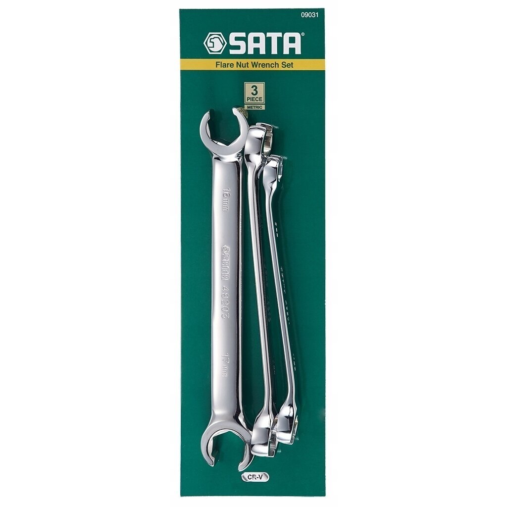 Ensemble de clés à anneau Sata S09031; 9-17 mm; 3 unités