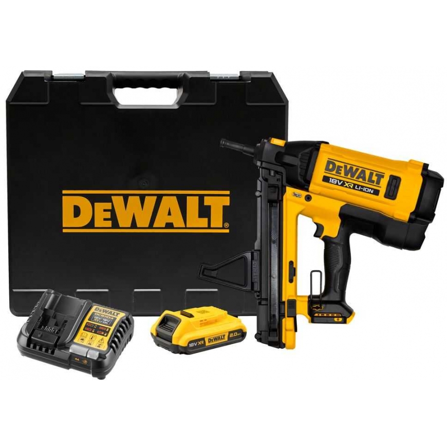 Faisceau de câbles sans fil DeWalt DGN845D1-QW; 18 V; 1x2,0 Ah accu.