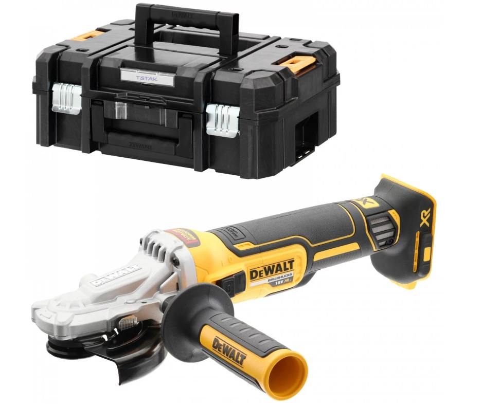 Meuleuse d'angle DeWalt DCG405FNT-XJ; 125 mm; 18 V (sans batterie et chargeur)