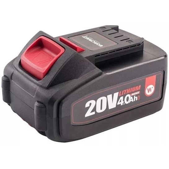 Batterie Worcraft CLB20V40T; 20 V; 4,0 Ah; Li-ion