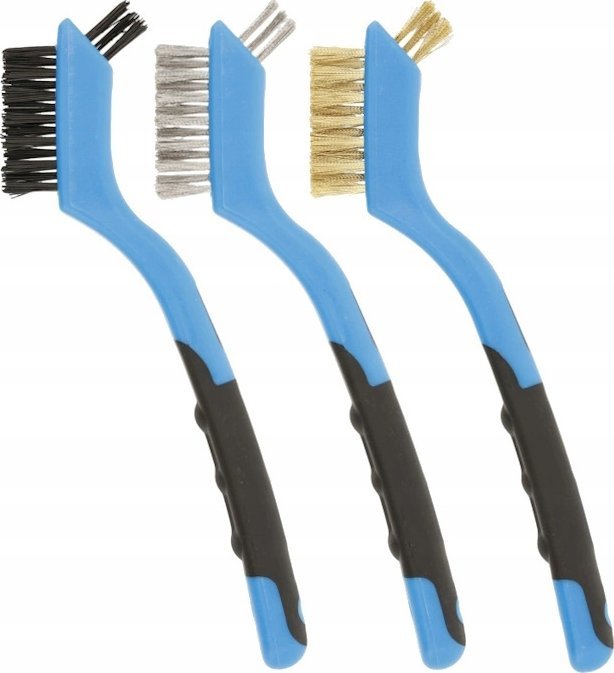 Ensemble de brosse métallique Hogert HT3B647; 180 mm; 3 unités