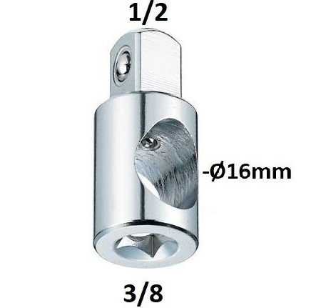 Adaptateur Sata S12930; 3/8''-1/2''
