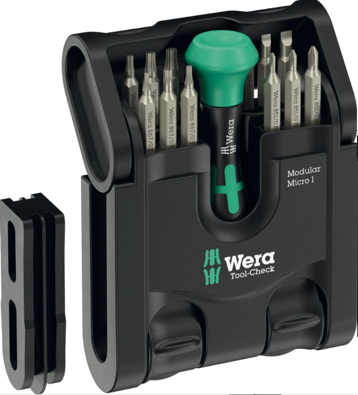 Jeu de tournevis Wera&nbsp;Modular Micro 1&nbsp;WE05049002001; 21 unités
