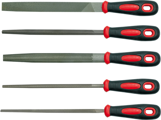 Jeu de fichiers Vorel 25166; 200 mm; 5 pcs.; pour le métal