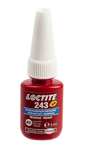 La colle Loctite 243; 5 ml
