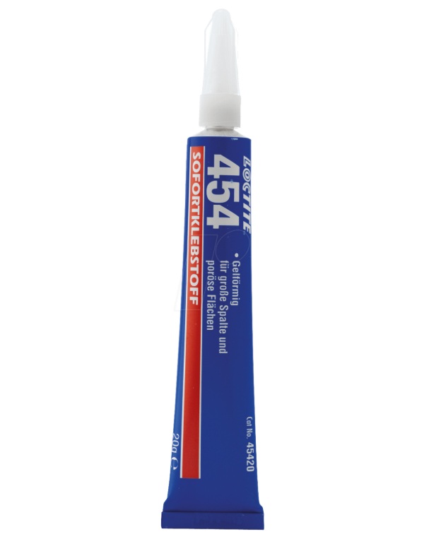 La colle Loctite T-454; 3 g