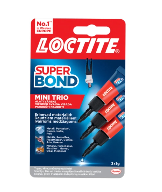 La colle Loctite T-SBMT; 3x1 g