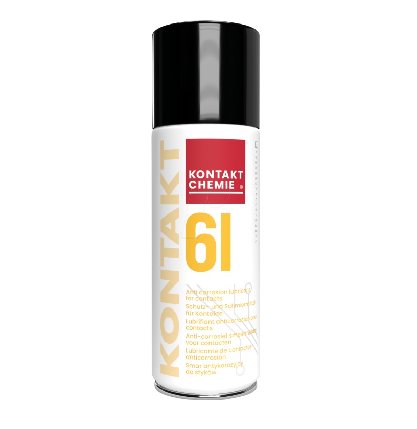 Pulvérisateur pour connexions électriques KONTAKT CHEMIE 61; 200 ml