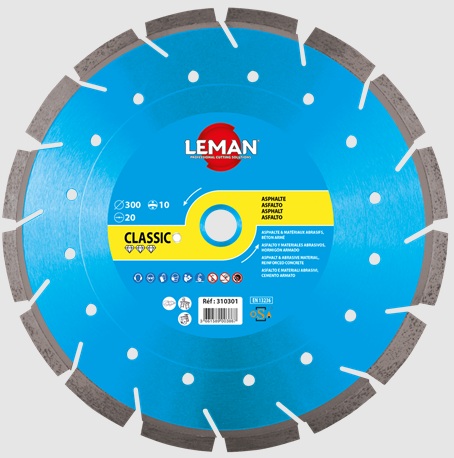 Disque à tronçonner diamanté LEMAN F310305; 300x25,4x3,2 mm