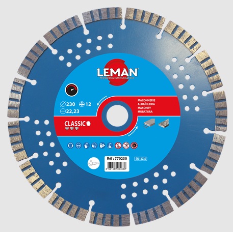 Disque à tronçonner diamanté LEMAN F770305; 300x25,4x3,0 mm