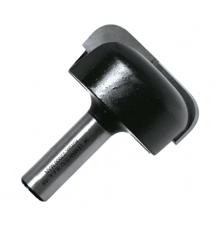 Fraise spherique LEMAN F4308-719-00; 19 mm; 8 mm