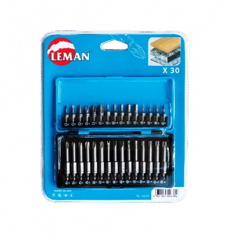 Jeu de tournevis LEMAN F56030; 30 unités