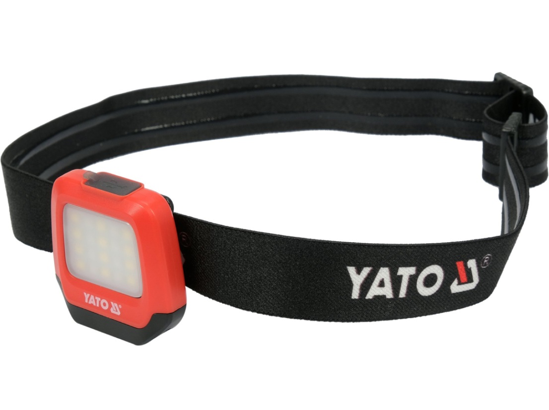 Lampe frontale Yato YT-08598; 3,7 V; 200 lm
