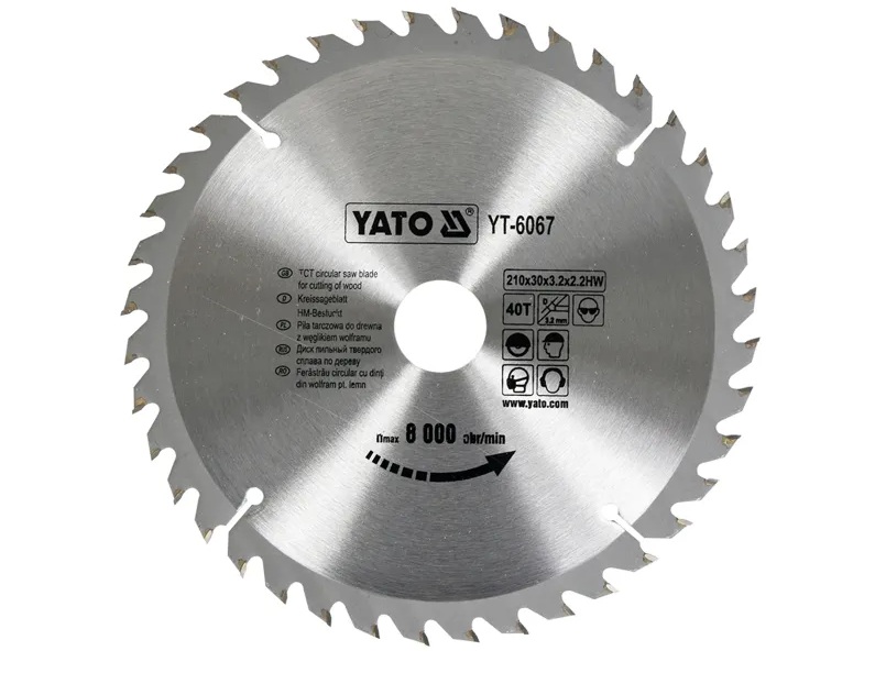 Lame de scie Yato YT-6075; 300x30x2,2 mm