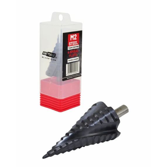 Perceuse à cône en tôle AWTools AW40930BL; 4-12 mm
