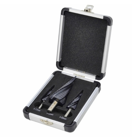 Perceuse à cône en tôle AWTools AW40943BL; 3 unités