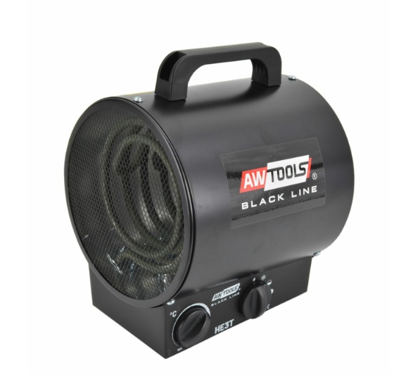 Réchauffeur d'air électrique AWTools AW85716BL; 3 kW