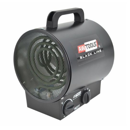 Réchauffeur d'air électrique AWTools AW85715BL; 2 kW