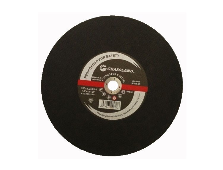 Disque abrasif Grassland FSC35532254; 355x25,4x3,2 mm