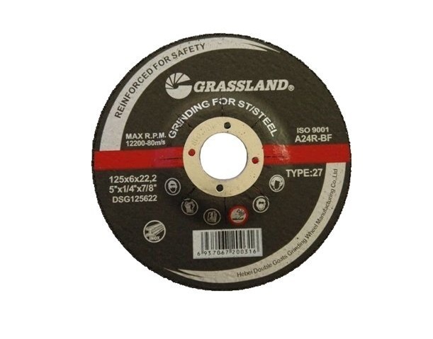 Disque a meuler Grassland DSG1256022; 125x22,2x6 mm