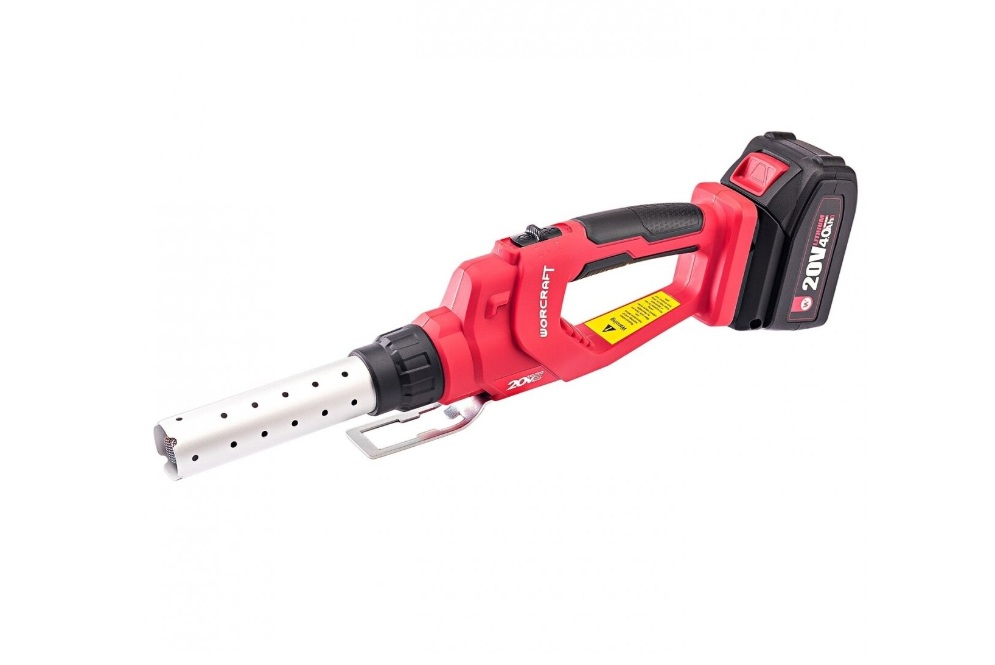 Chalumeau Worcraft CFGS20Li; 20 V; 1x4,0 Ah accu.