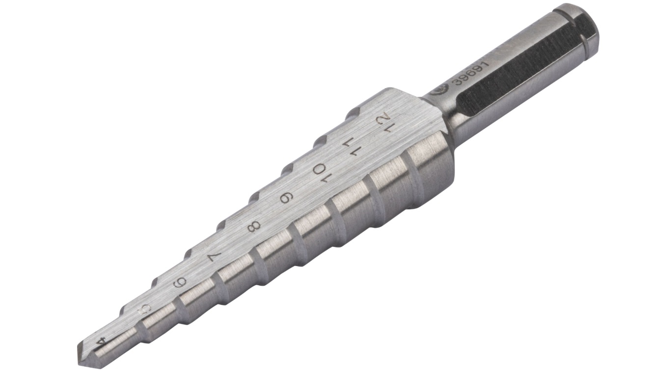 Perceuse à cône en tôle Condor Werkzeug C39691; 4-12 mm