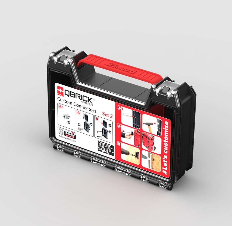 Ensemble d'accessoires Qbrick Z258933PG001; 40 unités