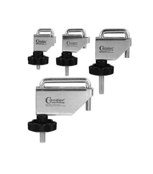 Kit de serrage Condor Werkzeug C4754; 4 unités