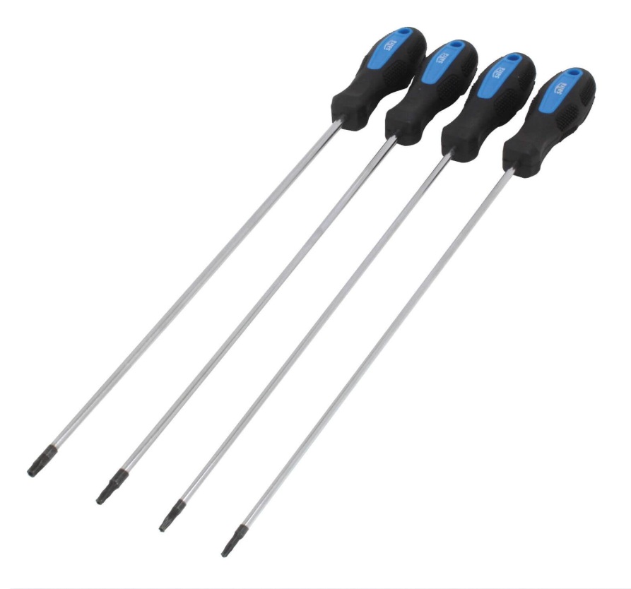 Ensemble de tournevis SATRA S-4SST; T15-T30; 450 mm; 4 unités