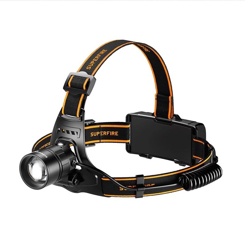 Lampe frontale Superfire HL77-S; 550 lm