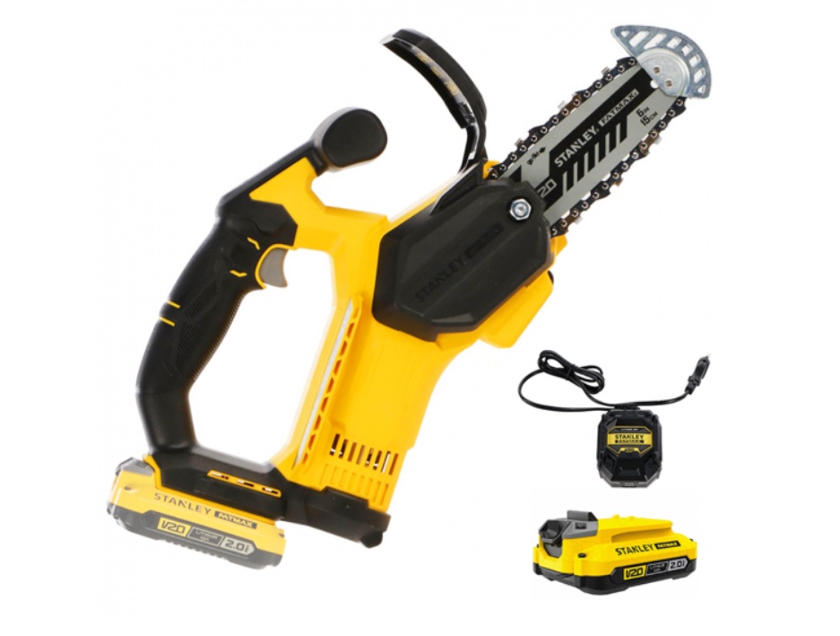 Tronçonneuse Stanley SFMCPS415D1-QW; 18 V; 1x2,0 Ah accu.