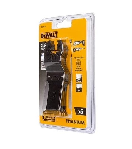 Lame de scie DeWalt DT20727-QZ; 30 mm; 5 unités
