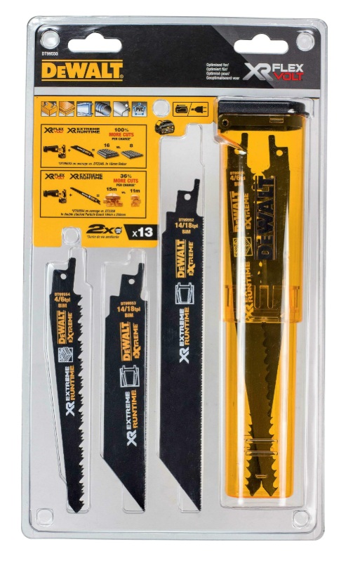 Blade Combo Pack DeWalt DT99550-QZ; 13 unités