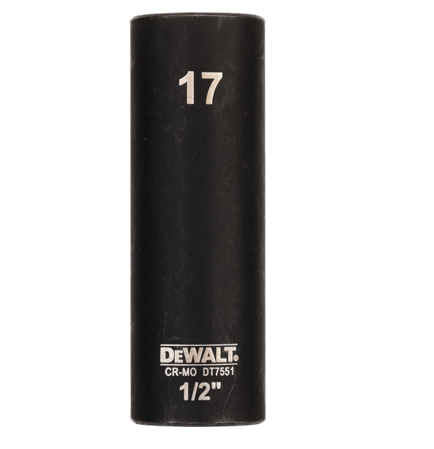 Prise d'impact DeWalt DT7551-QZ; 1/2''; 78 mm; 17 mm