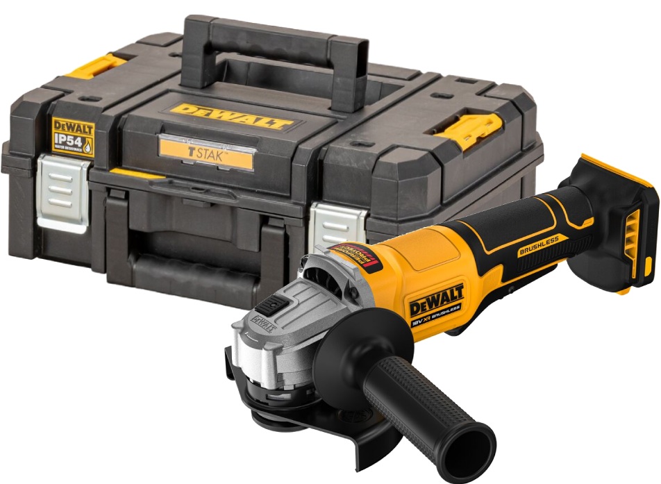 Meuleuse d'angle sans fil DeWalt DCG408NT-XJ; 18 V; 125 mm (sans batterie et chargeur)