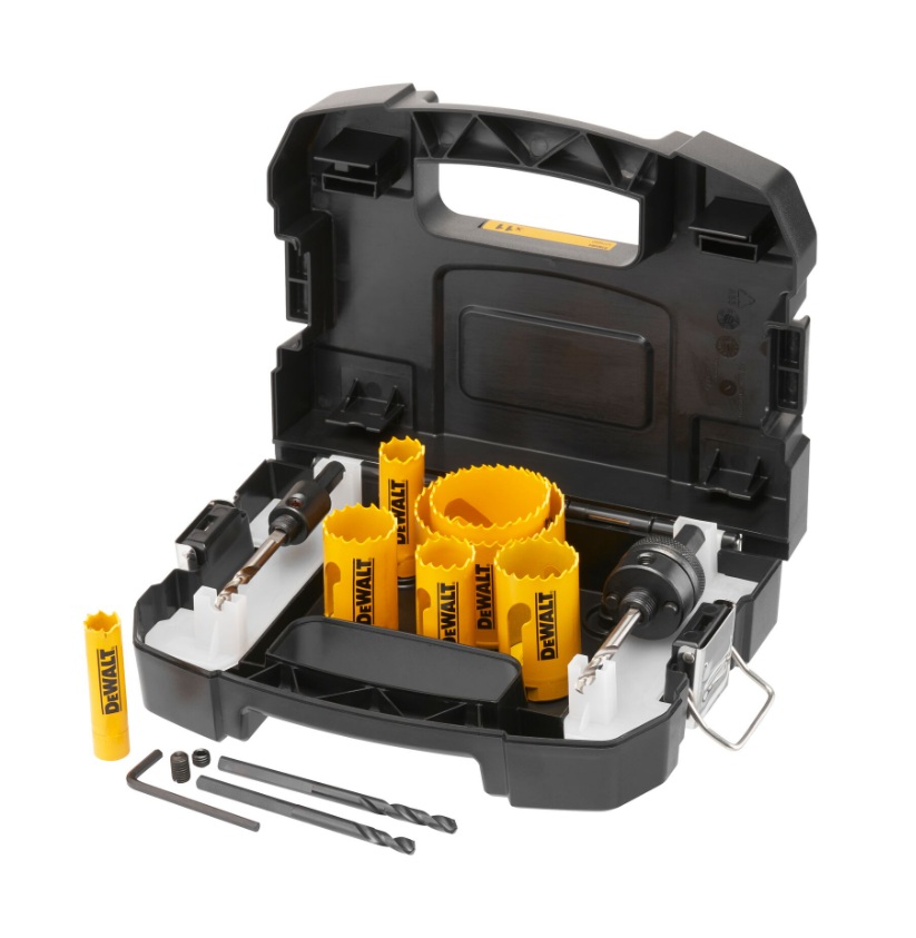 Ensemble de scies à chantourner DeWalt DT90354-QZ; 16-64 mm; 11 unités