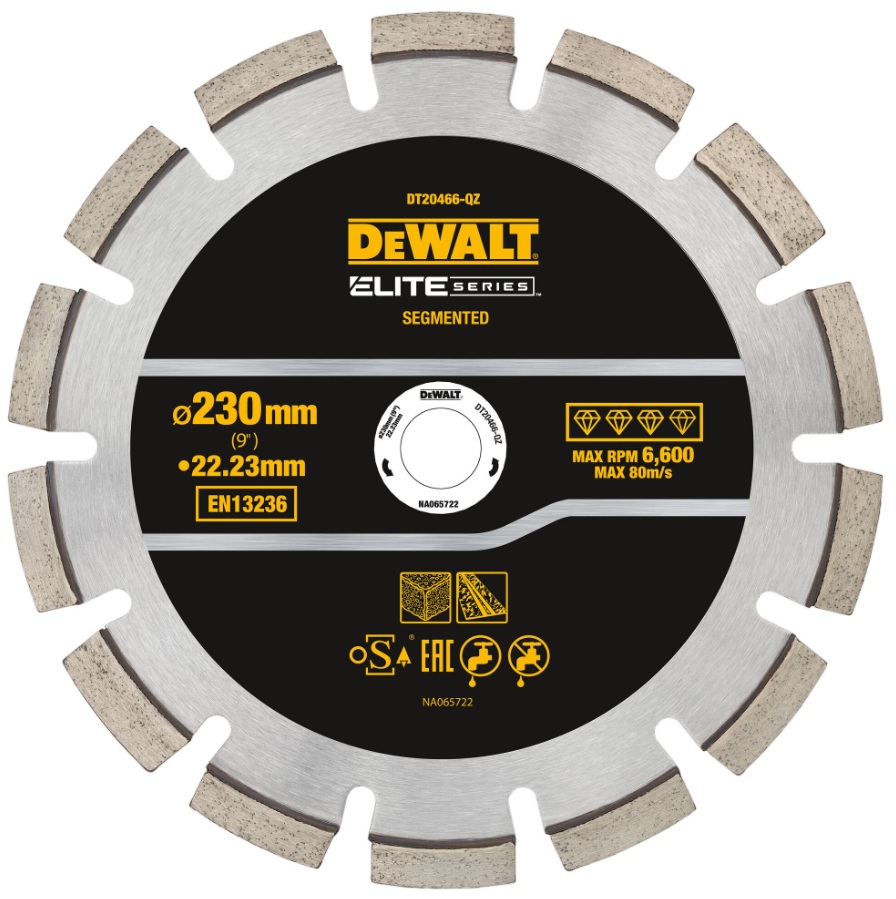 Disque à tronçonner diamanté DeWalt DT20466-QZ; 230x22,23 mm
