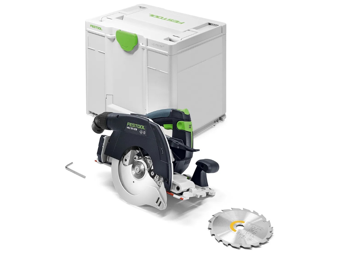 Scie circulaire sans fil Festool HKC 55 KEB-Basic; 18 V (sans batterie et chargeur)