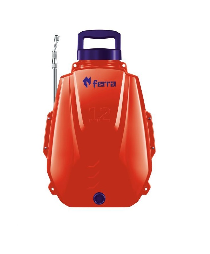 Pulvérisateur sans fil Ferra FR-BSPR12; 12 l; 18 V; 1x2,5 Ah accu.