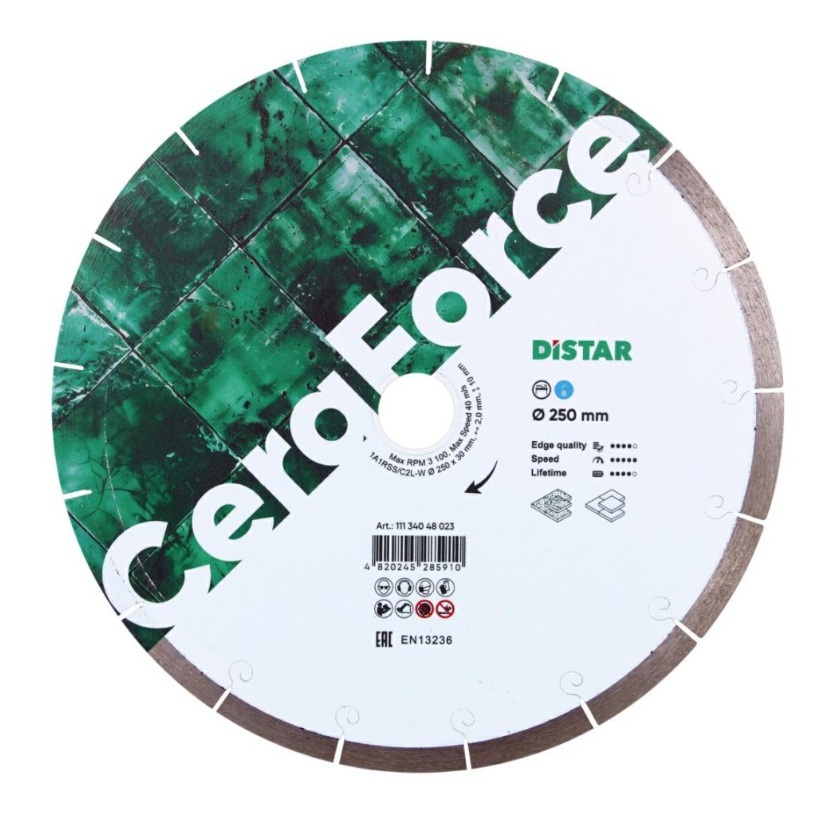 Disque à tronçonner diamanté DISTAR 11134048024; 300x30x2,2 mm