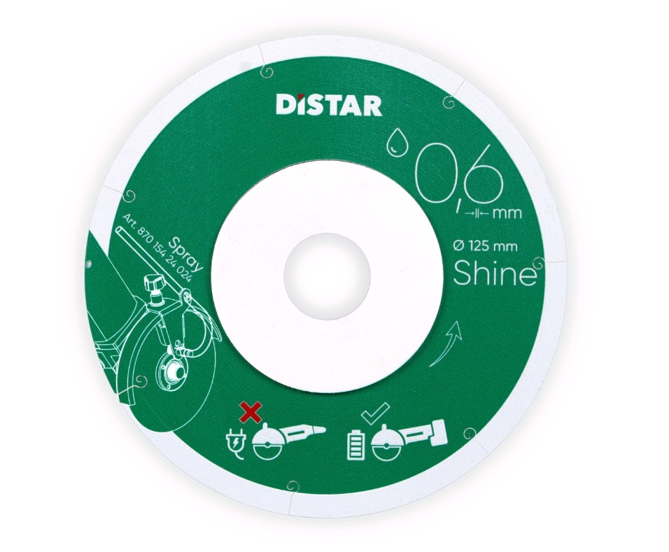 Disque à tronçonner diamanté DISTAR 11127457030; 125x22,23x0,6 mm