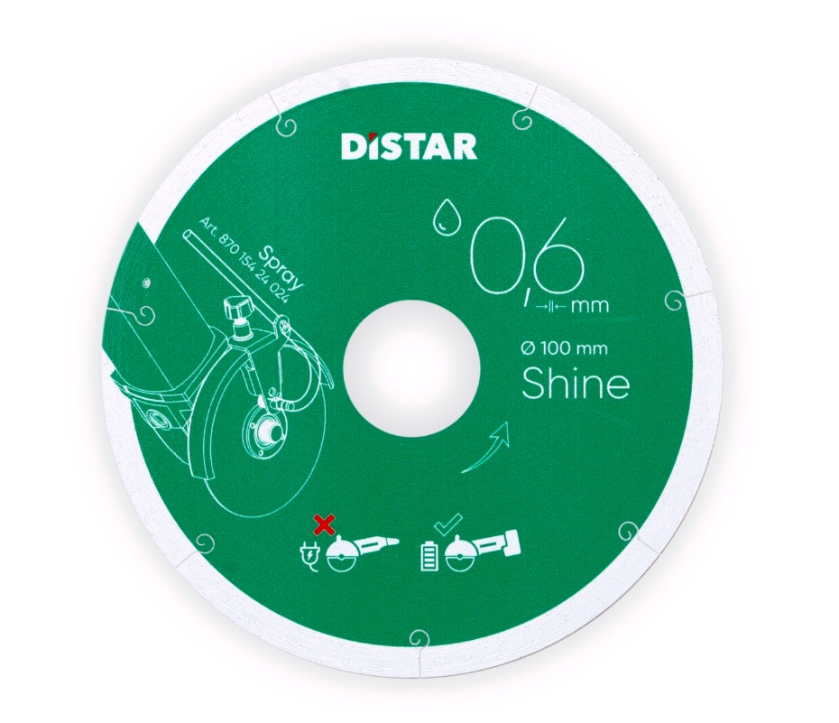 Disque à tronçonner diamanté DISTAR 11133034025; 101x22,23x0,6 mm
