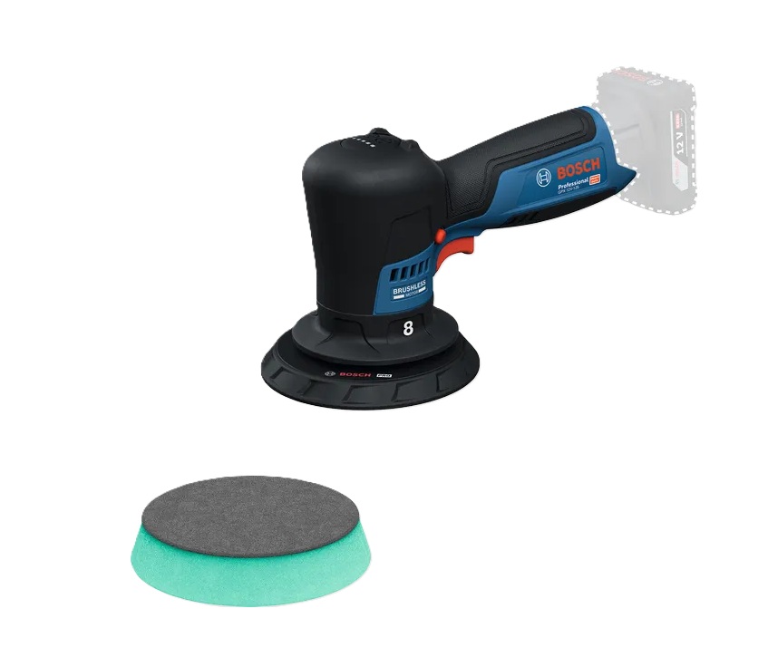 Polisseur Bosch PRO GPX 12V-125; 12 V; 125 mm (sans batterie et chargeur)