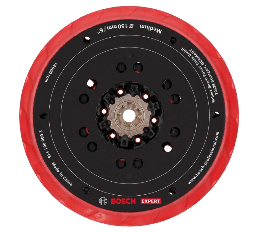 Tampon d'interface de protection pour ponceuse à orbite aléatoire Bosch 2608001115; 150 mm