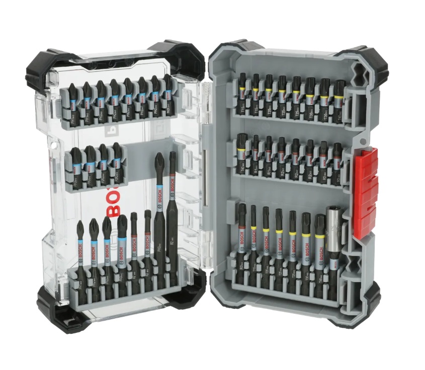 Jeu de tournevis Bosch 2608521U79; 1/4''; 44 unités