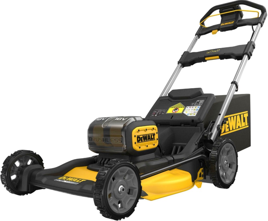 Faucheuse sans fil DeWalt DCMWP134W2; 2x18 V; 2x8,0 Ah accu.