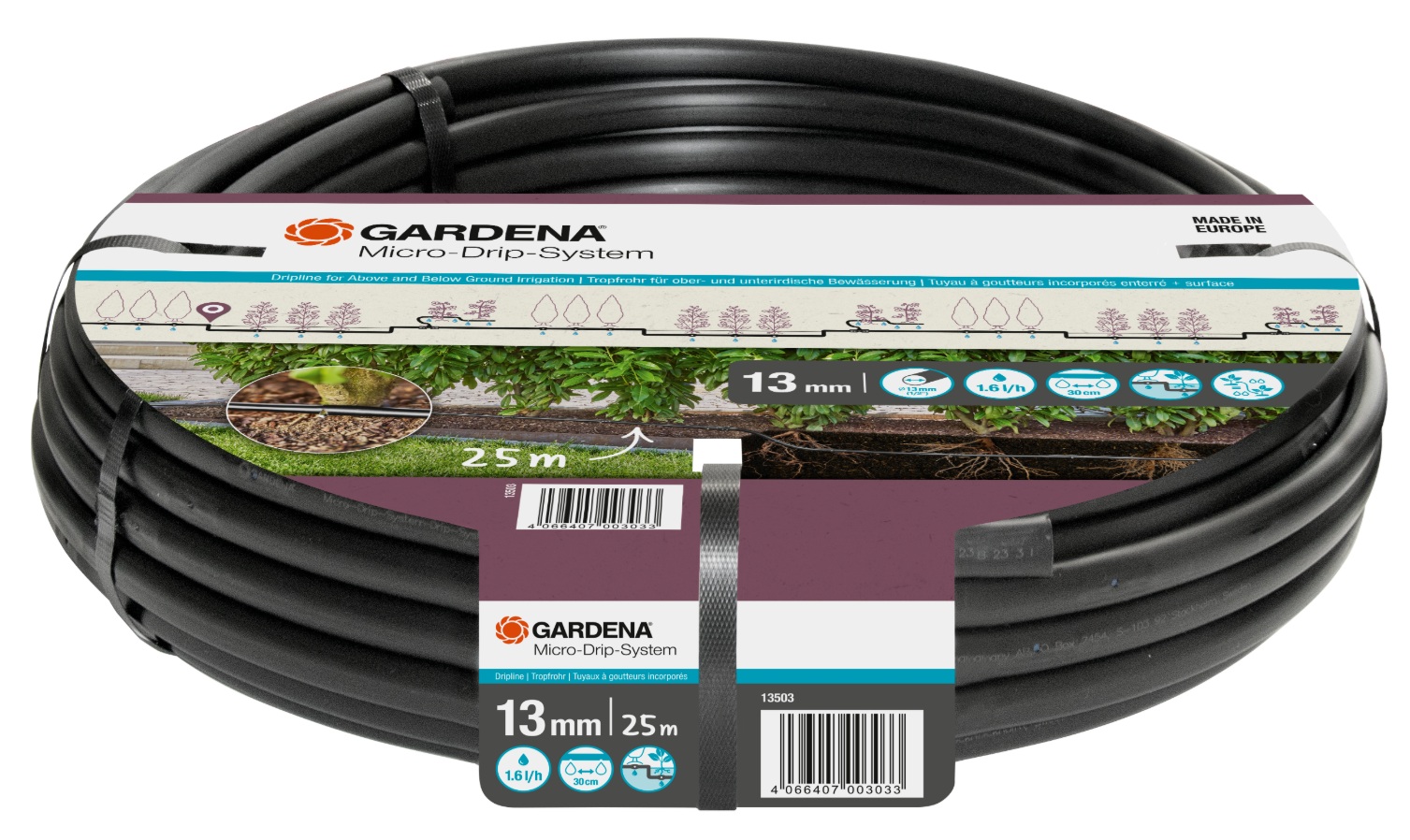 Moisure houe Gardena 970653801; 25 m; 13 mm