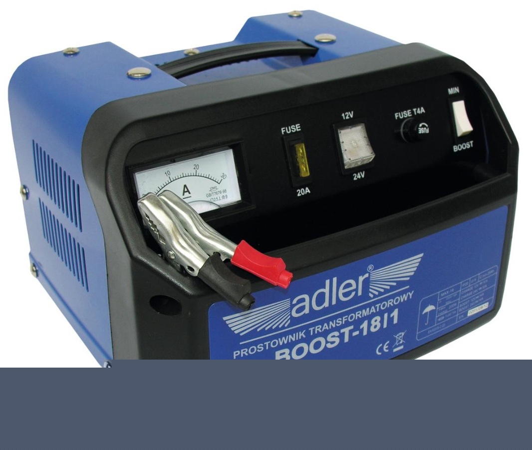Chargeur de batterie de voiture Adler BOOST-18/1; 12-24 V