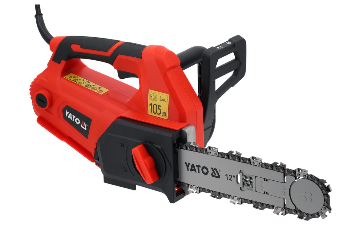 Tronçonneuse Yato YT-82157; 1,2 kW; 30 cm rail de guidage, électrique