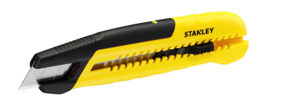 Couteau avec lames remplaçables Stanley STHT10489-0; 18 mm